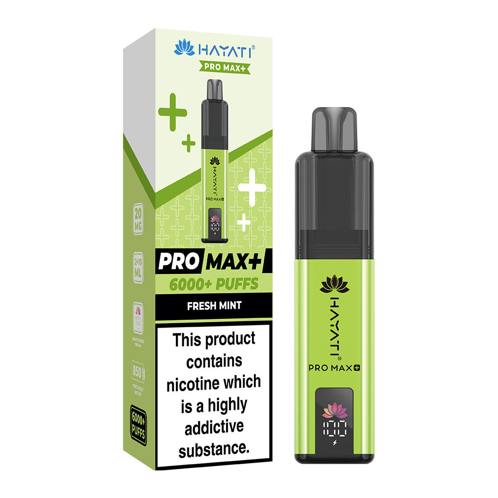 Hayati® Pro Max+ 6000+ Vape Kit (20mg)