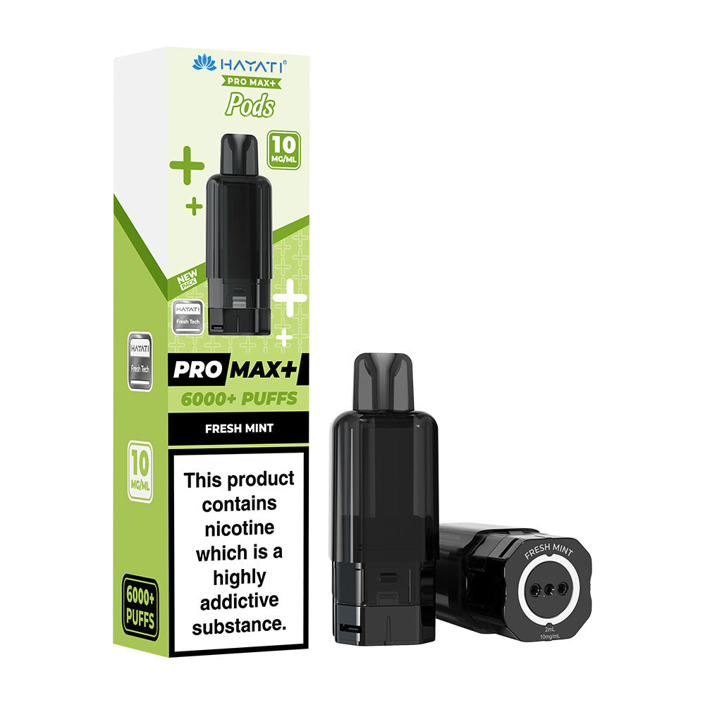 Hayati® Pro Max+ 6000+ Pods (10mg)