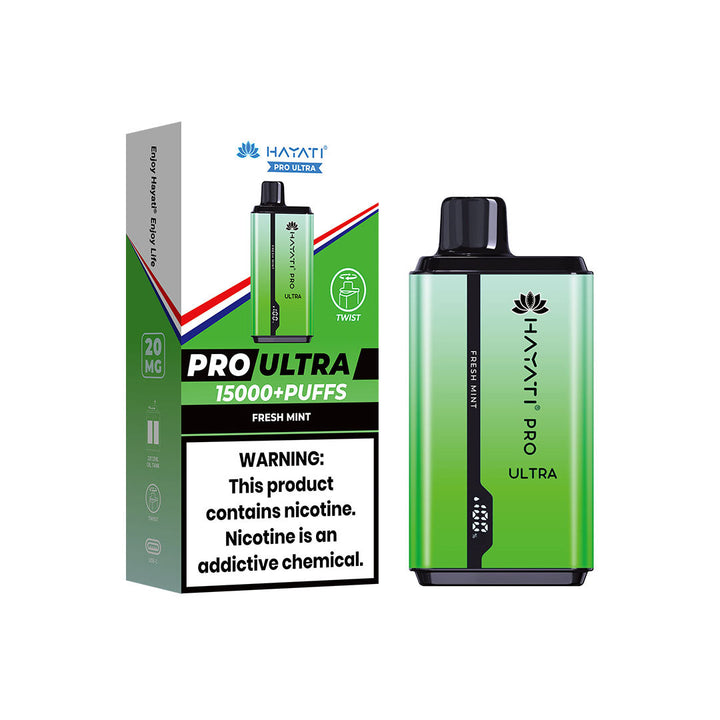 Hayati Pro Ultra 15000+ Puff 20MG