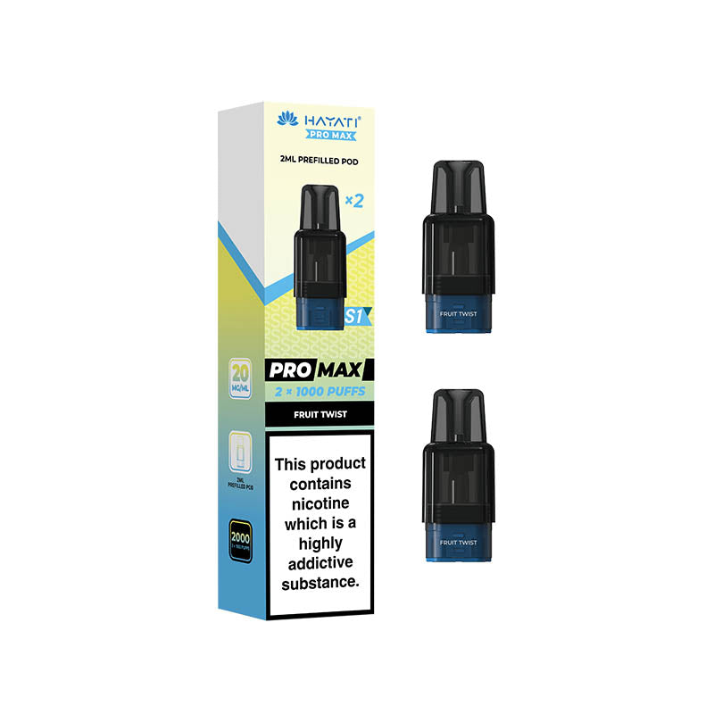 Hayati® Pro Max S1 1000+ Prefilled Pods (20mg)