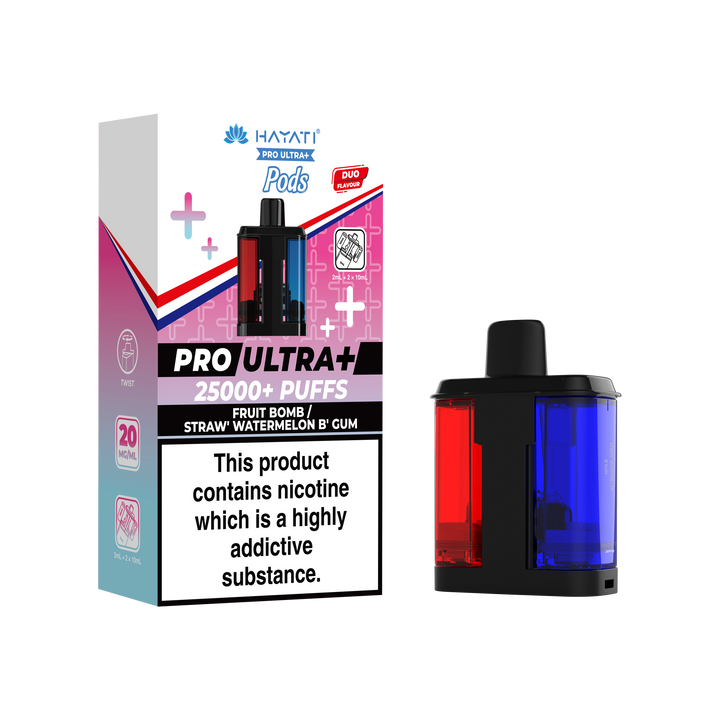 Hayati® Pro Ultra+ 25K Prefilled Pods (20mg)