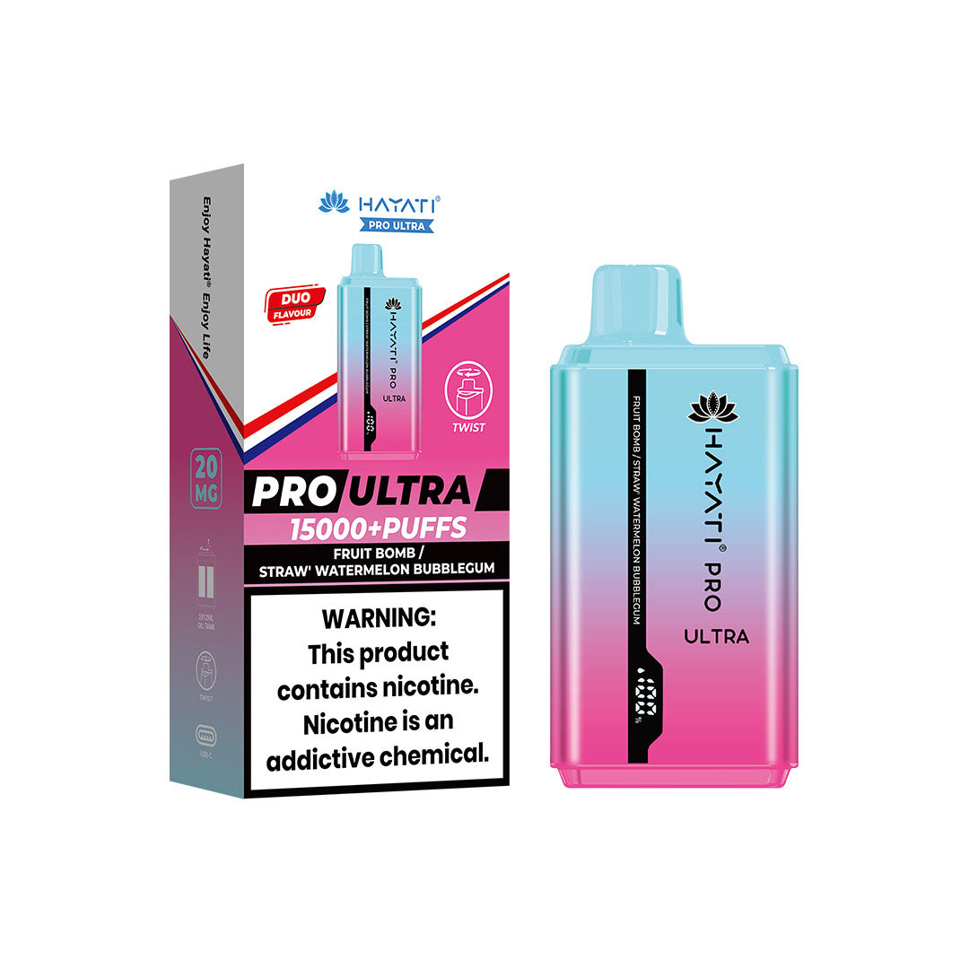Hayati Pro Ultra 15000+ Puff 20MG