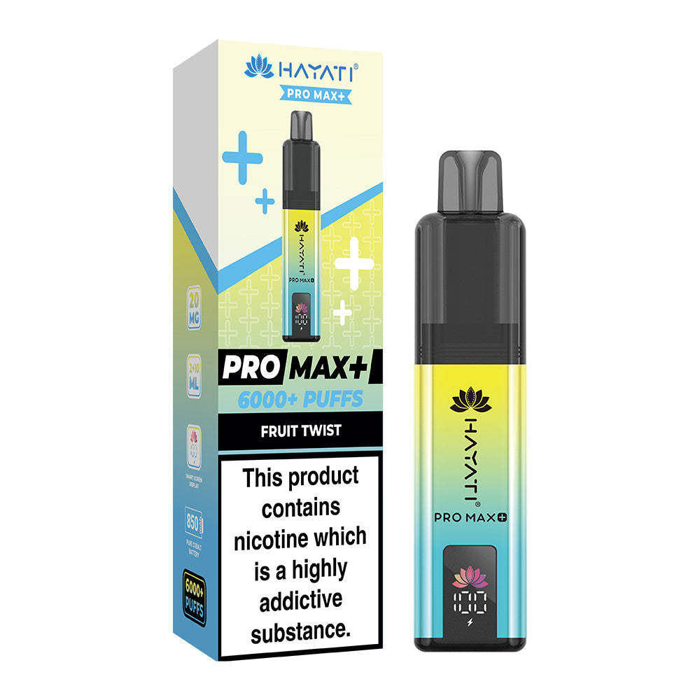 Hayati® Pro Max+ 6000+ Vape Kit (20mg)