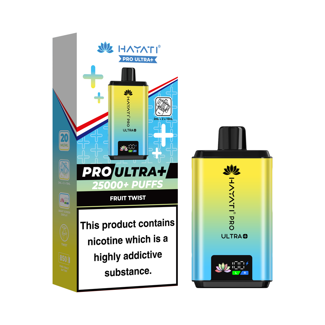 Hayati® Pro Ultra+ Reusable Kit (20mg)