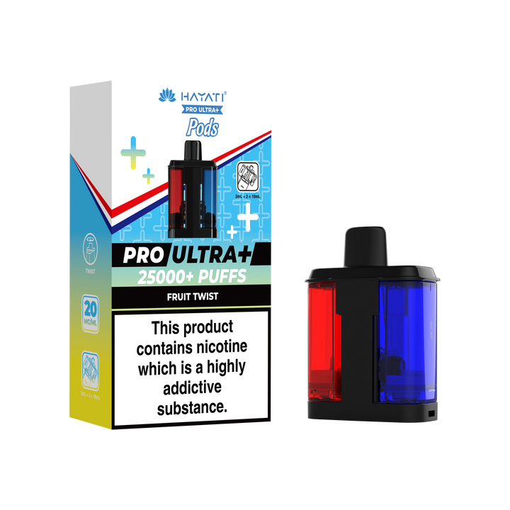 Hayati® Pro Ultra+ 25K Prefilled Pods (20mg)