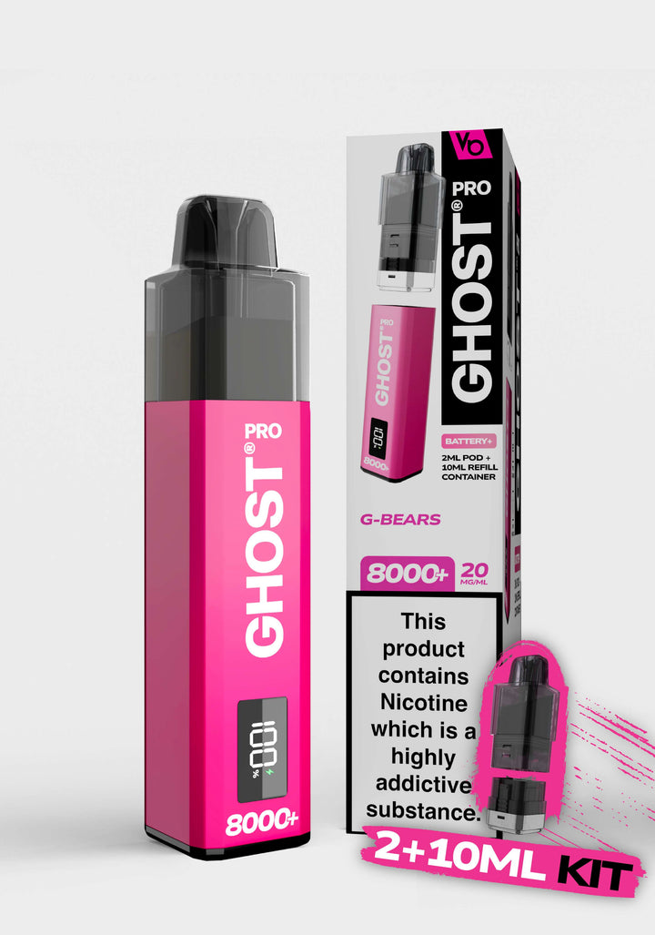 Ghost Pro 8000+  2+10ml Kit