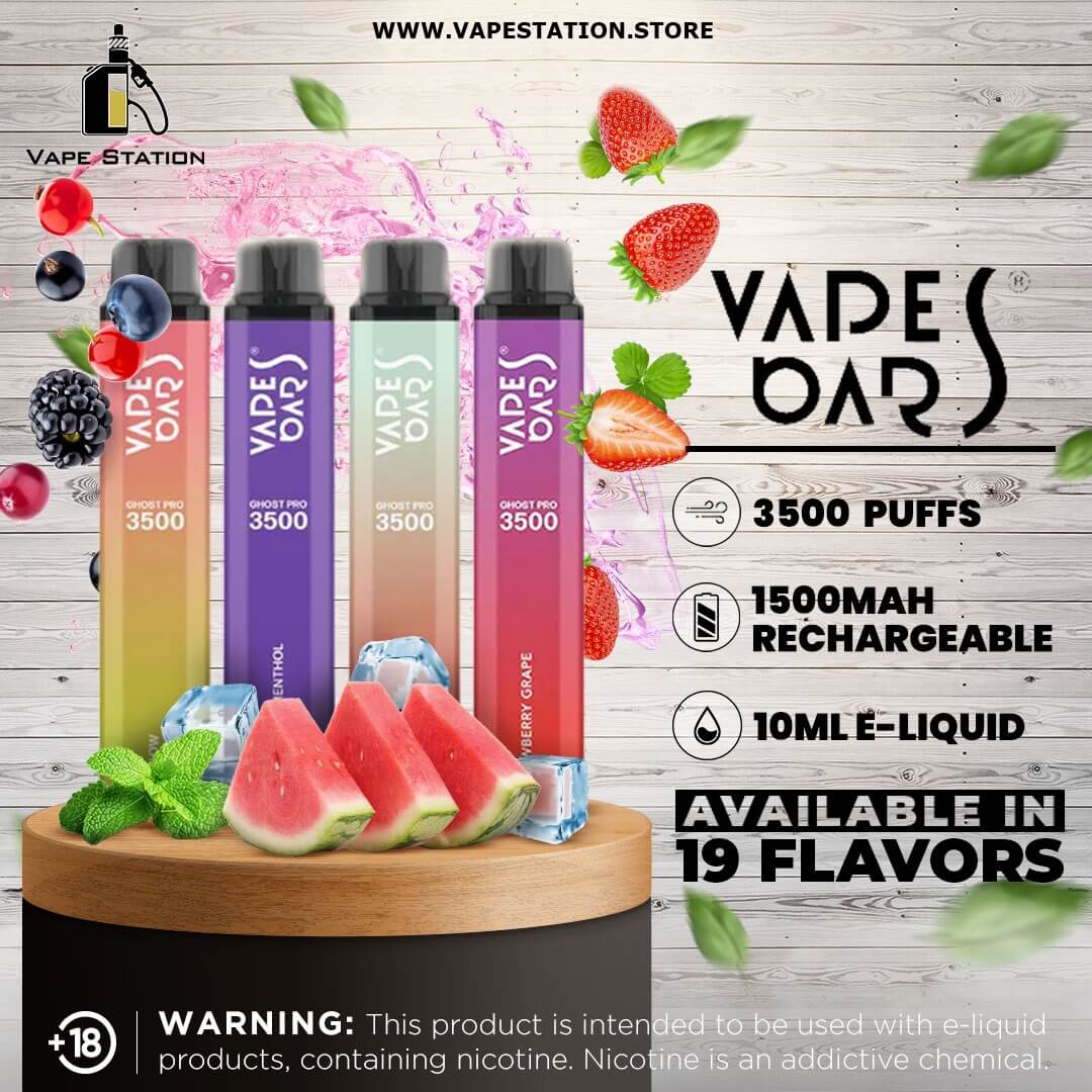 Vapes Bars Ghost Pro 3500 Puffs 20MG UAE - Single Piece
