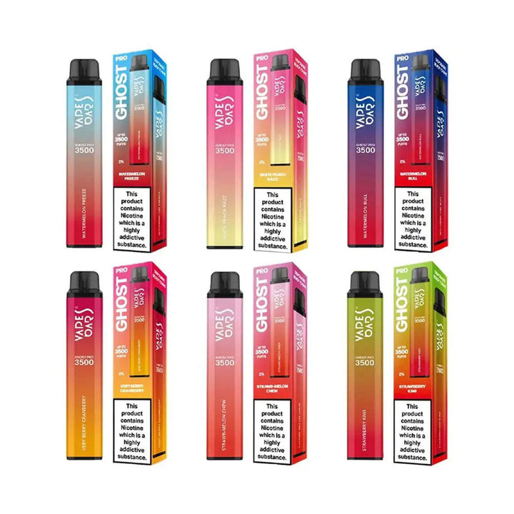 Vapes Bars Ghost Pro 3500 Puffs 20MG UAE - Single Piece