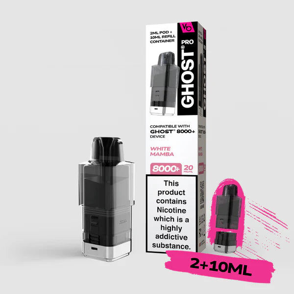 Ghost Pro 8000+ 2ml Pods