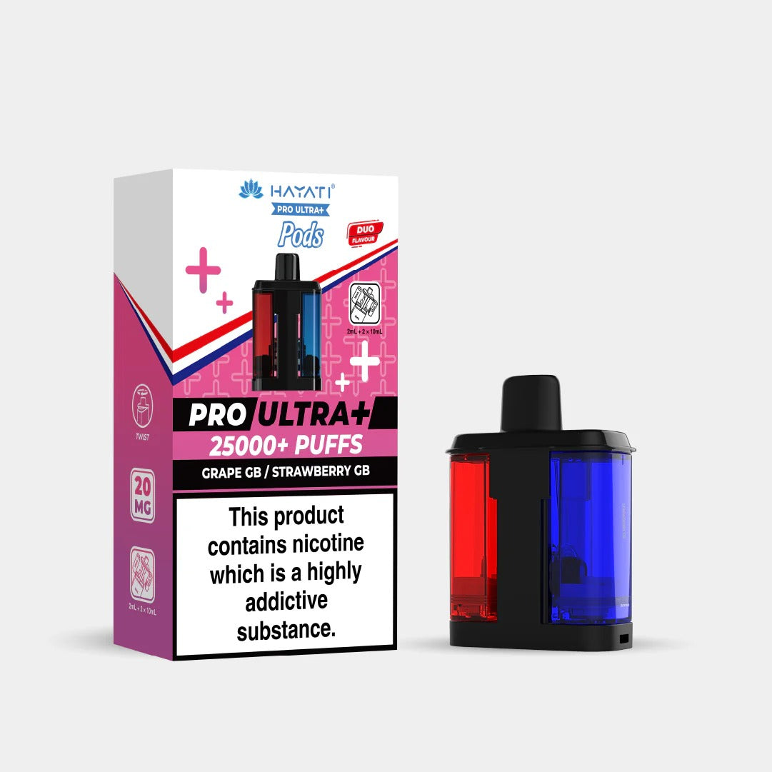 Hayati® Pro Ultra+ 25K Prefilled Pods (20mg)