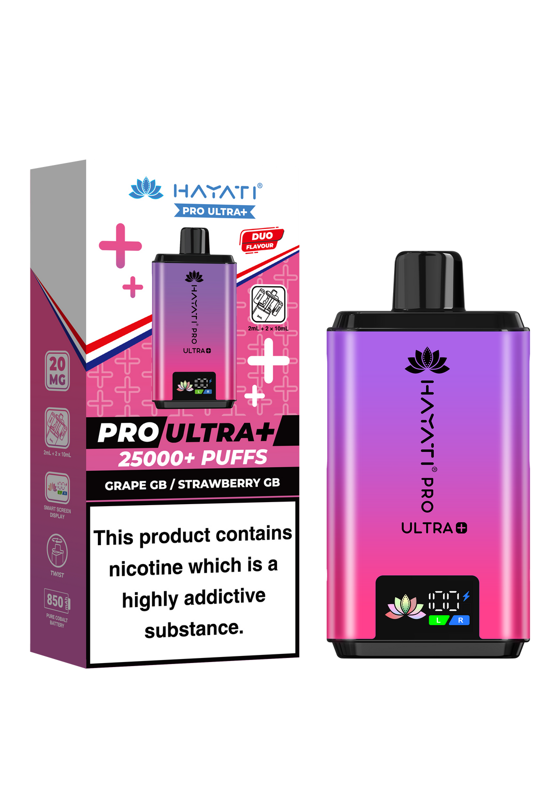 Hayati® Pro Ultra+ Reusable Kit (20mg)
