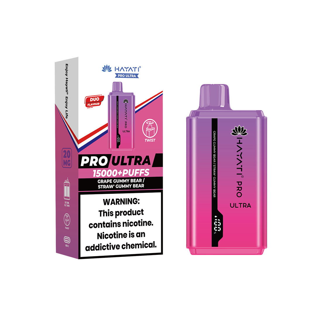 Hayati Pro Ultra 15000+ Puff 0MG