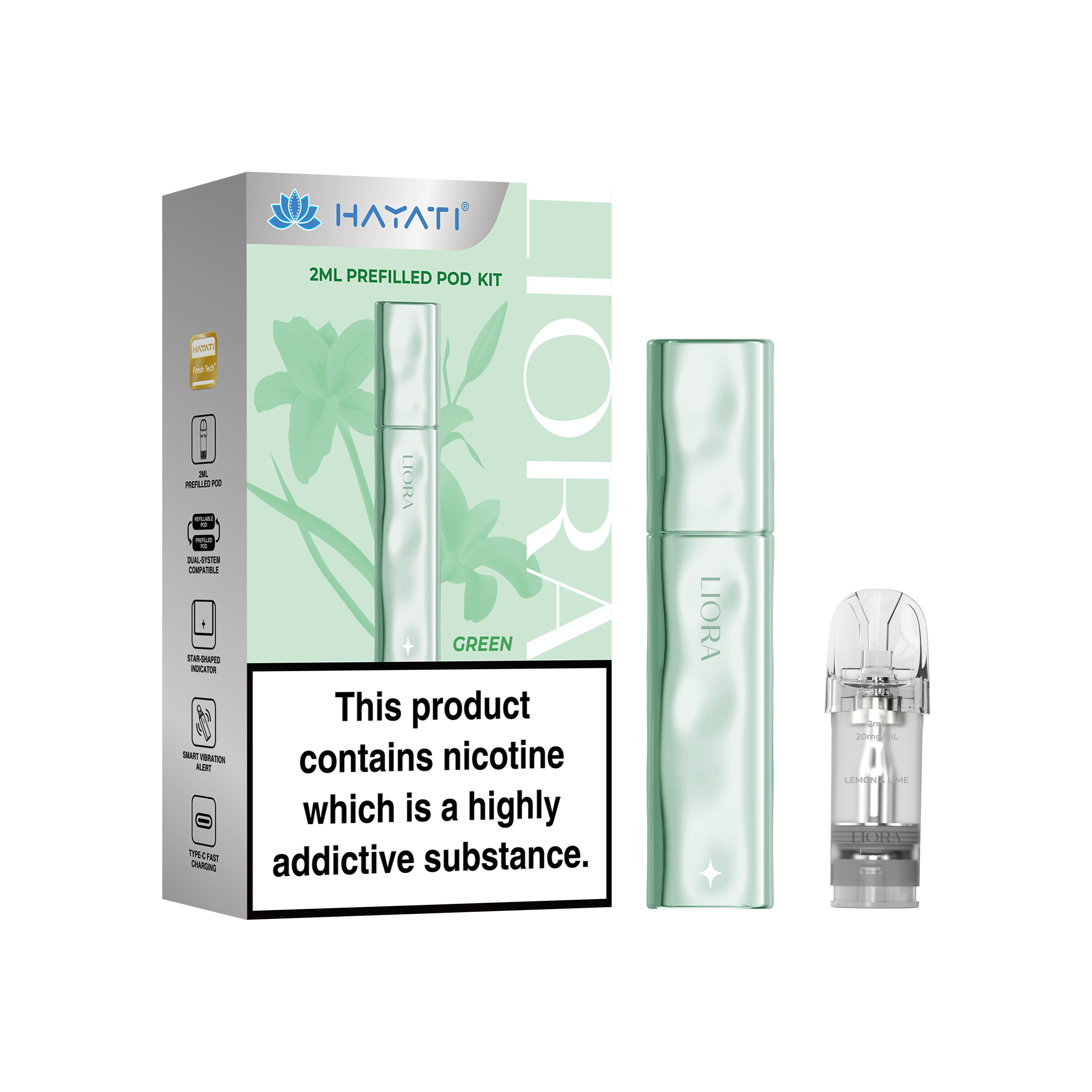 Hayati® Liora 2ml Prefilled Pod System