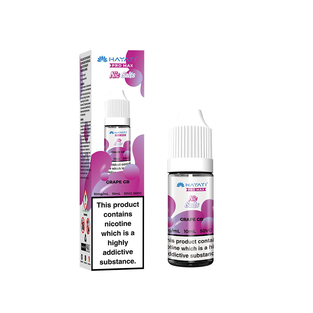 Hayati® Pro Max Nic Salts (10mg)