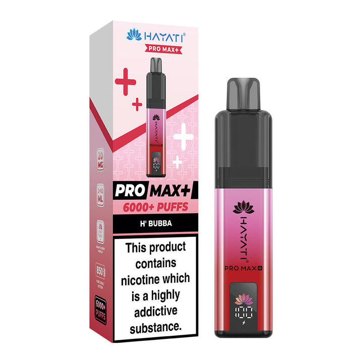 Hayati PRO MAX+ 6000+ Kits - Carton