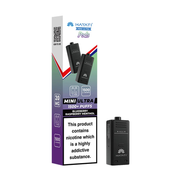 Hayati® Mini Ultra 1500+ Prefilled Pods (20mg)