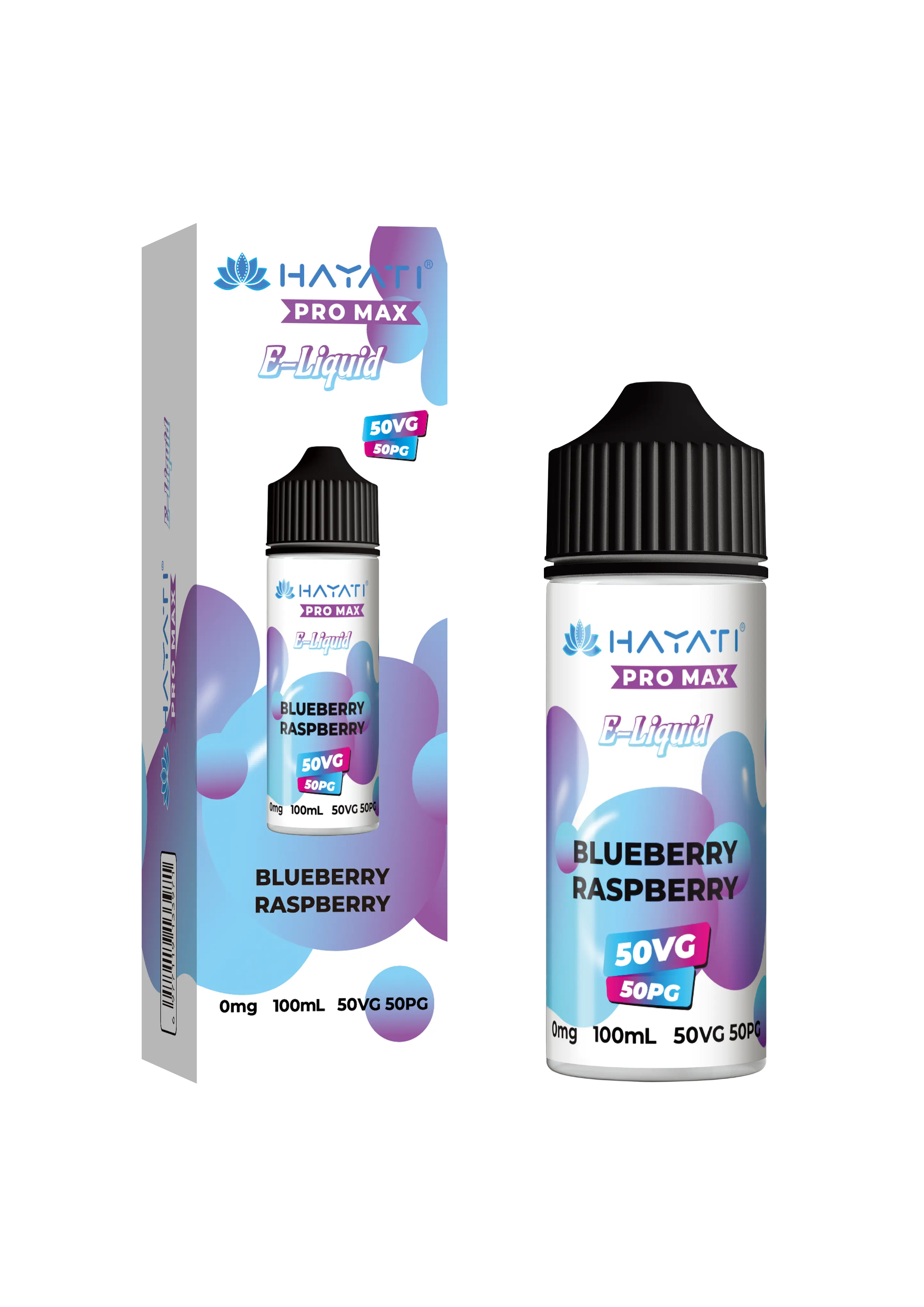 Hayati® Pro Max Shortfill 100ml 50VG/50PG (0mg)