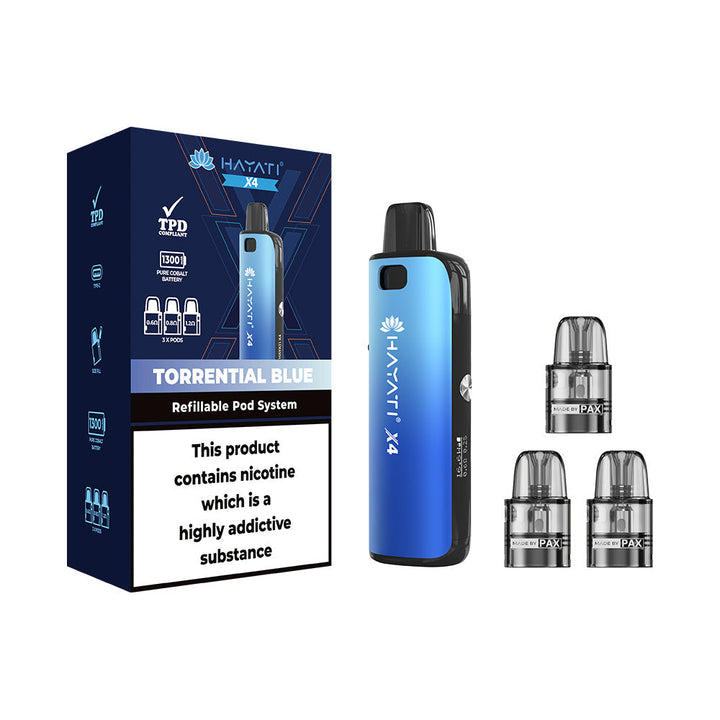 Hayati® X4 Refillable Pod System (20mg)