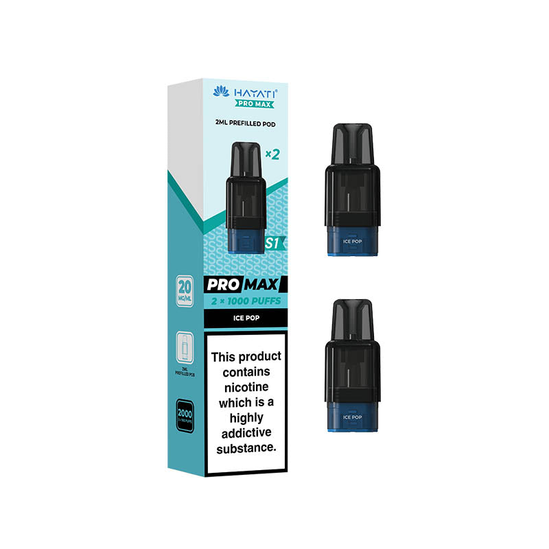 Hayati® Pro Max S1 1000+ Prefilled Pods (20mg)