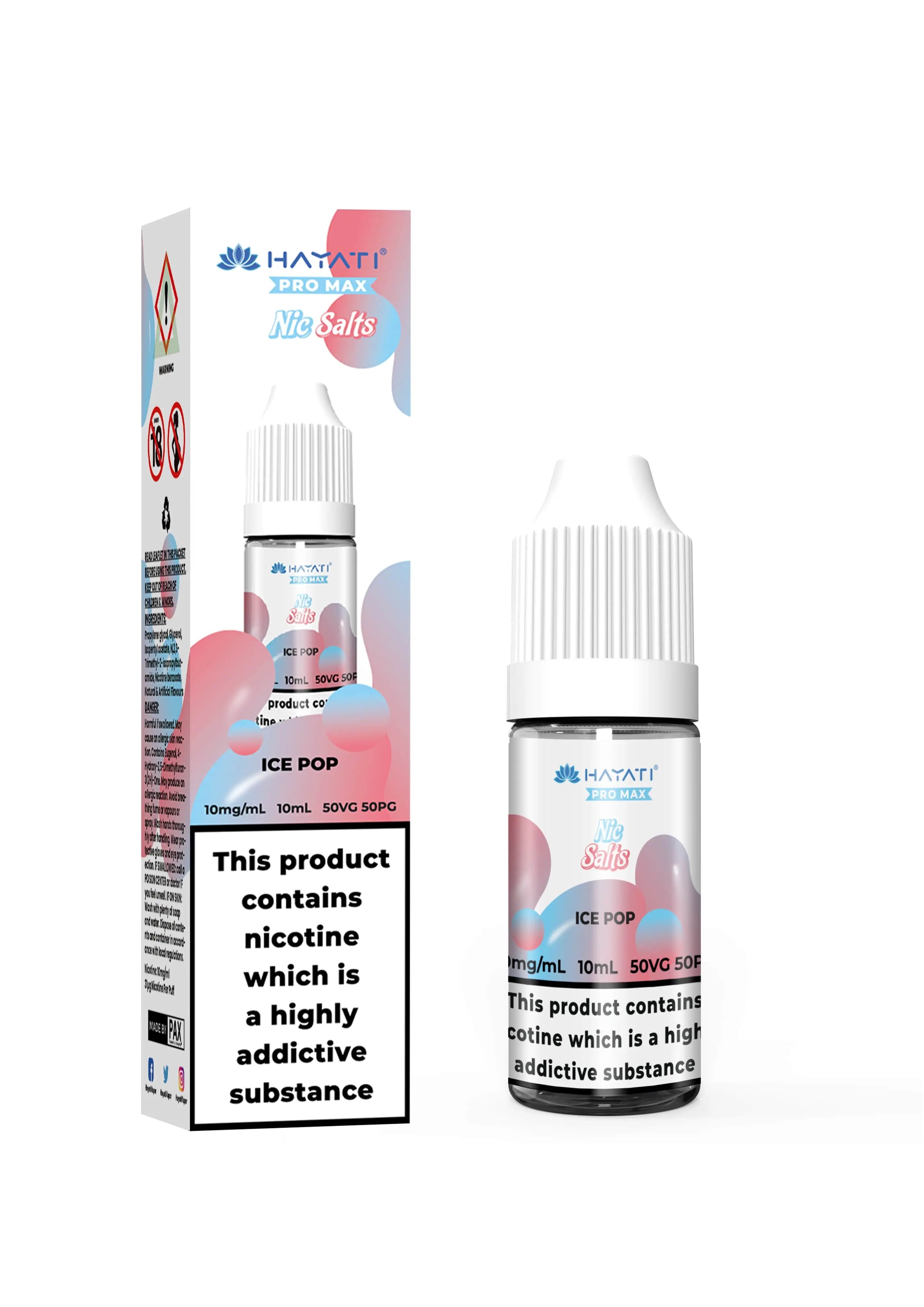 Hayati® Pro Max Nic Salts (20mg)