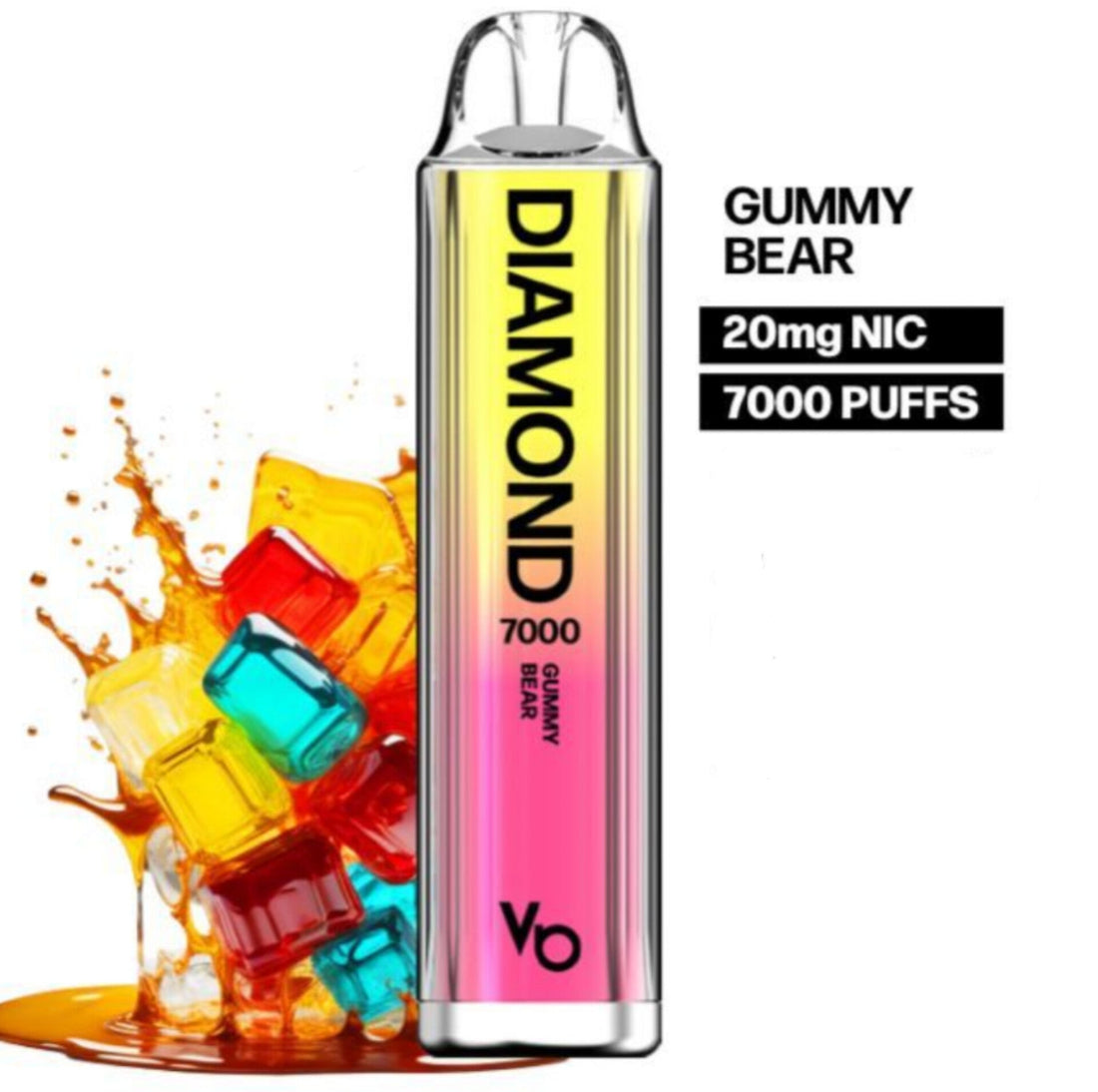 VAPE BARS DIAMOND 7000 Puffs 20MG Disposable Vape