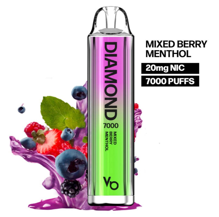VAPE BARS DIAMOND 7000 Puffs 0MG
