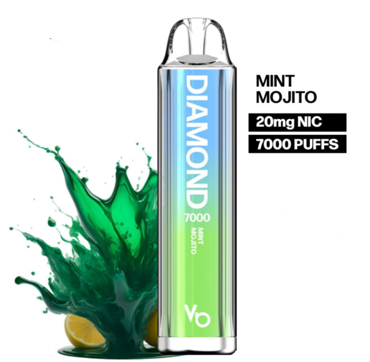 VAPE BARS DIAMOND 7000 Puffs 0MG