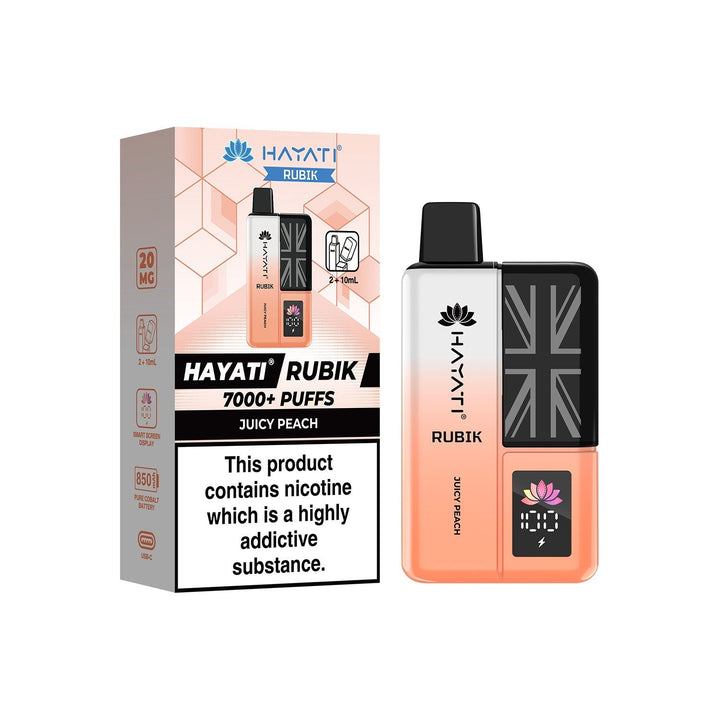 Hayati® Rubik Reusable Vape Kit (20mg)