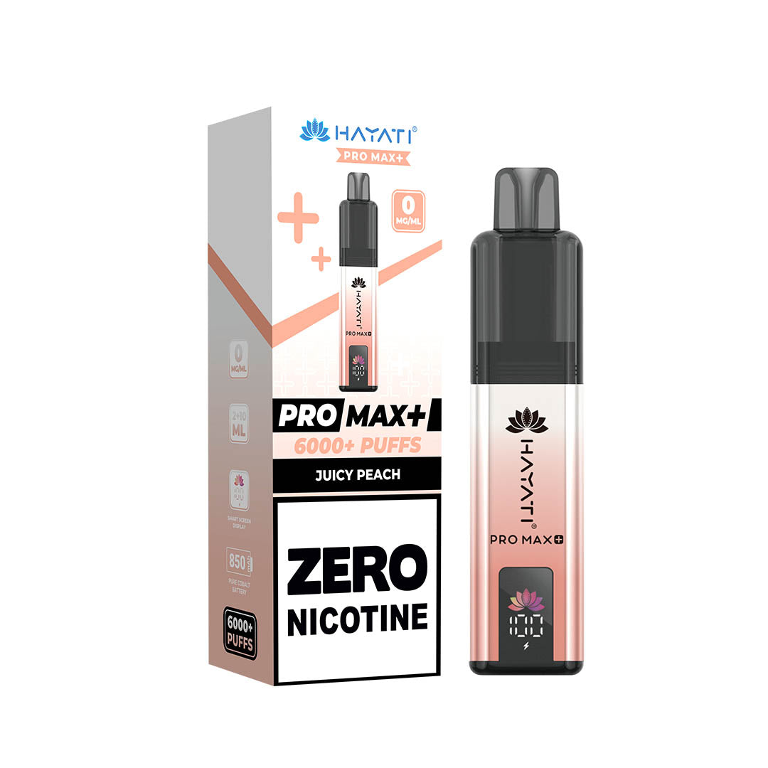 Hayati® Pro Max 6000 Plus Vape Kit ZERO (0mg)