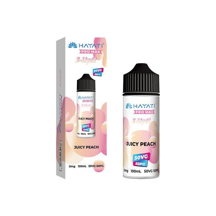 Hayati® Pro Max Shortfill 100ml 50VG/50PG (0mg)