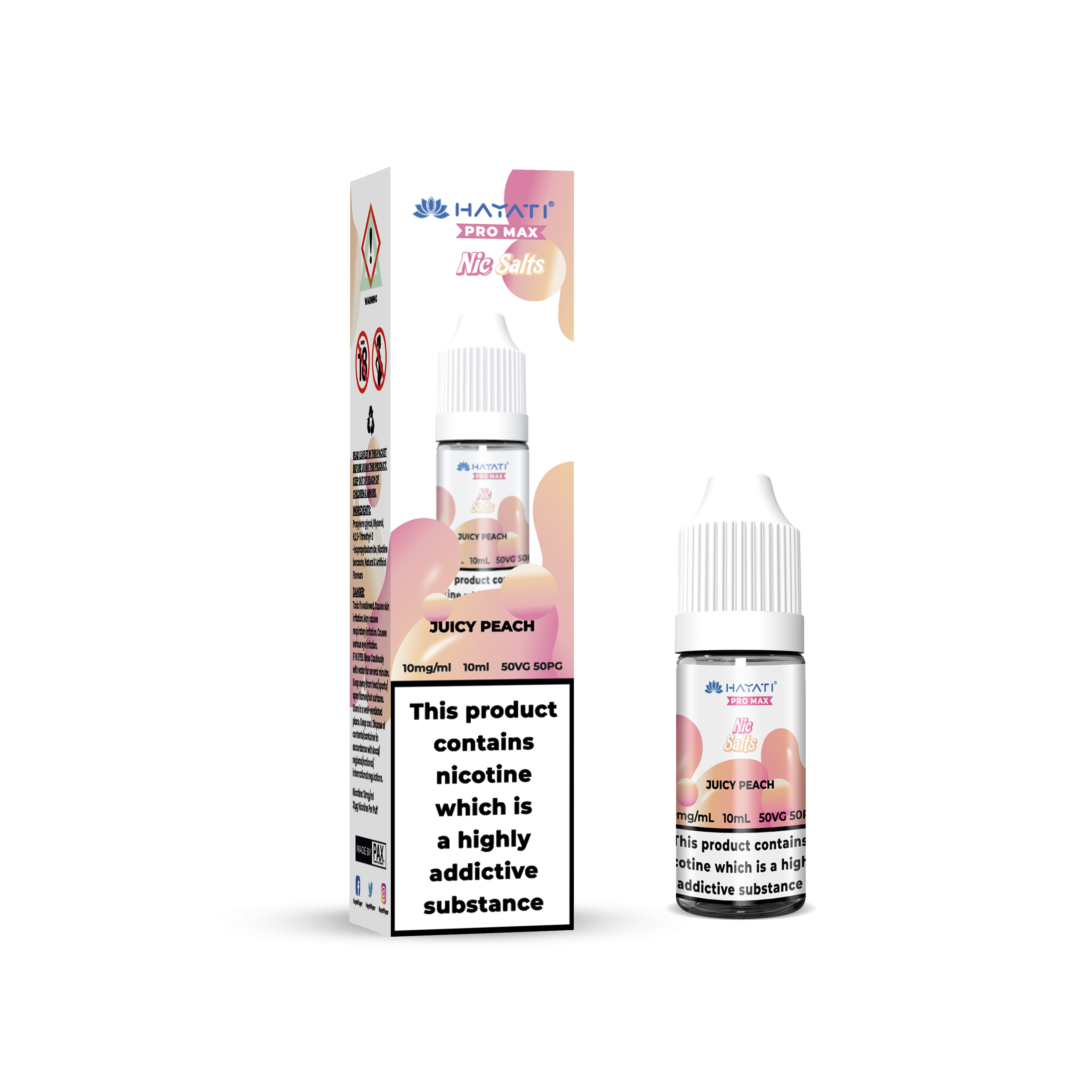 Hayati® Pro Max Nic Salts (20mg)
