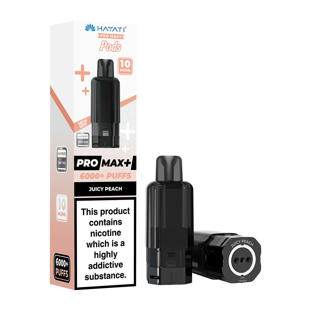 Hayati® Pro Max+ 6000+ Pods (10mg)