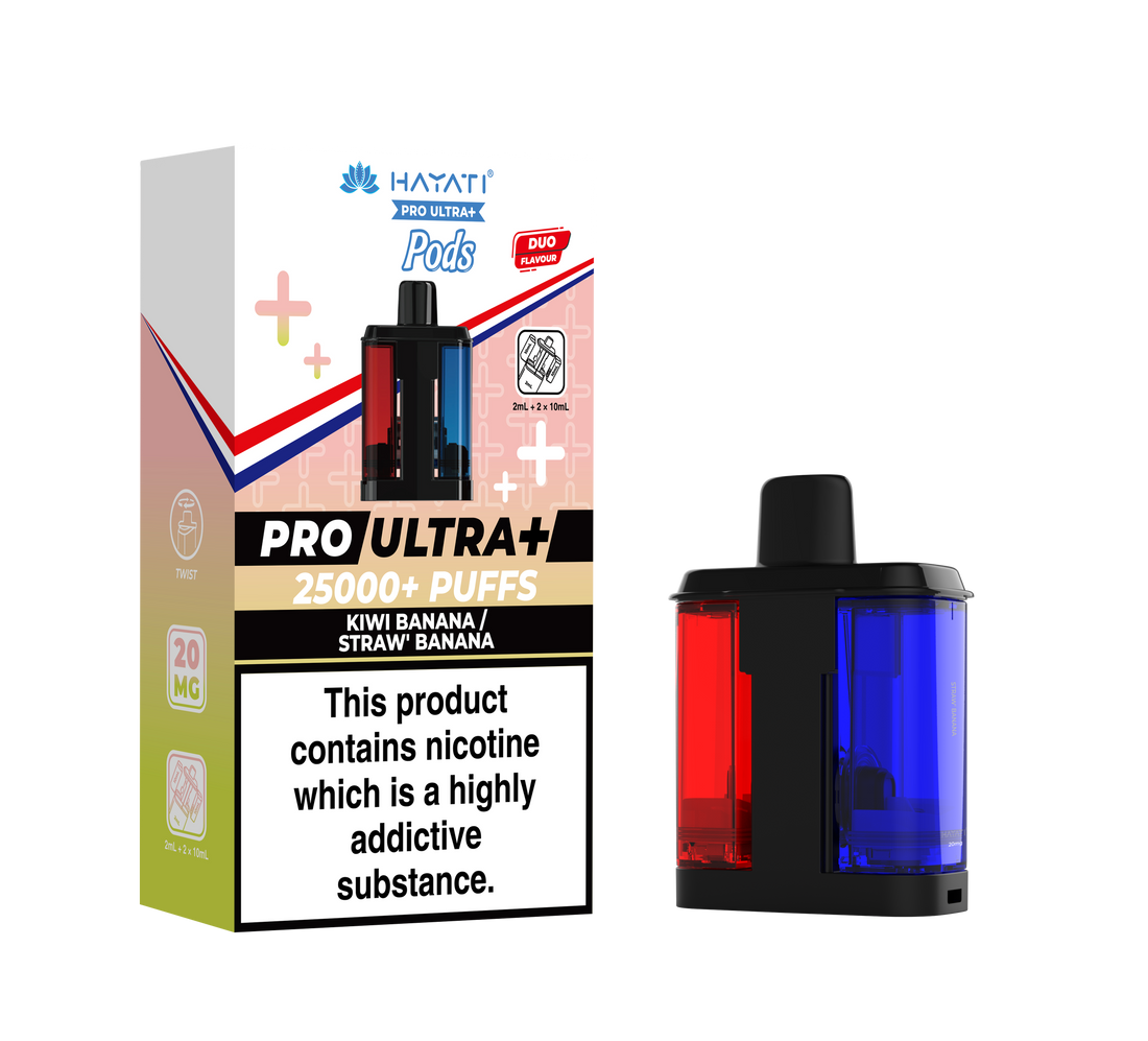 Hayati® Pro Ultra+ 25K Prefilled Pods (20mg)