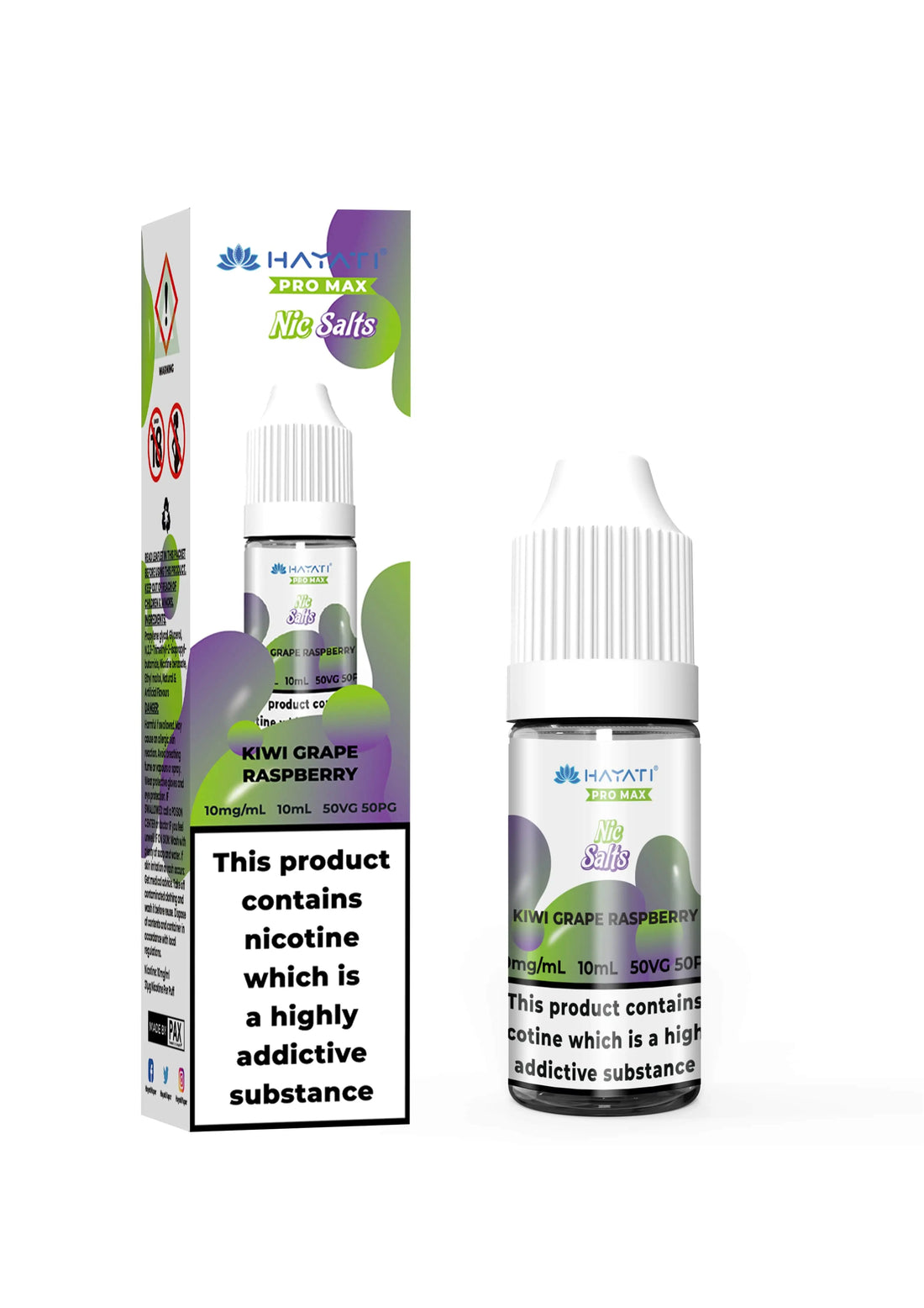 Hayati® Pro Max Nic Salts (10mg)