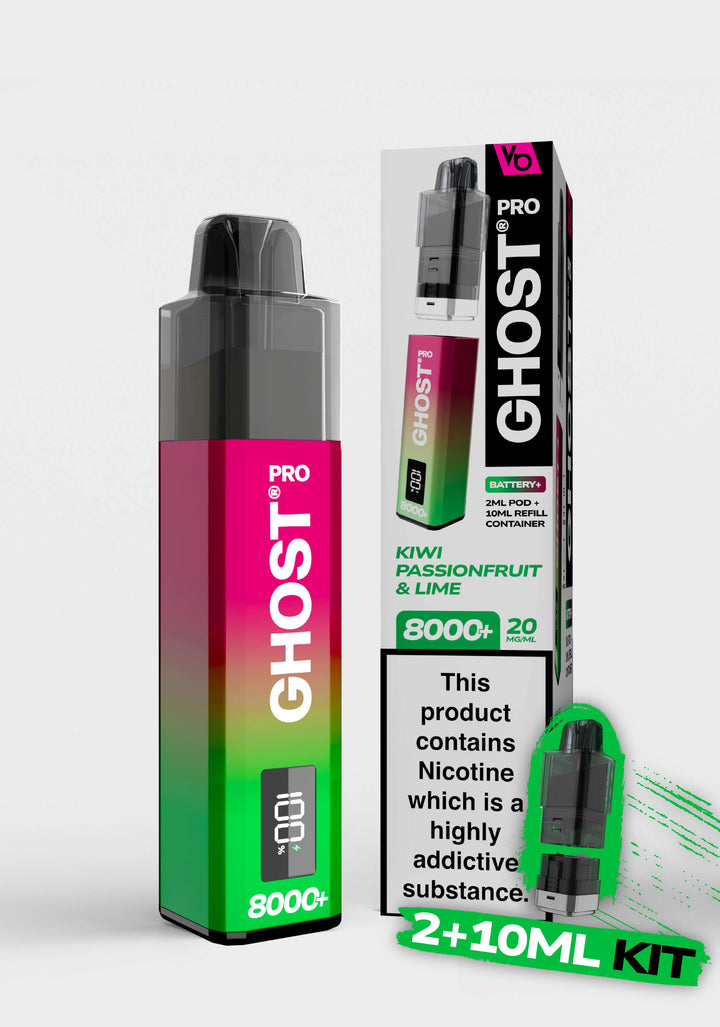 Ghost Pro 8000+  2+10ml Kit