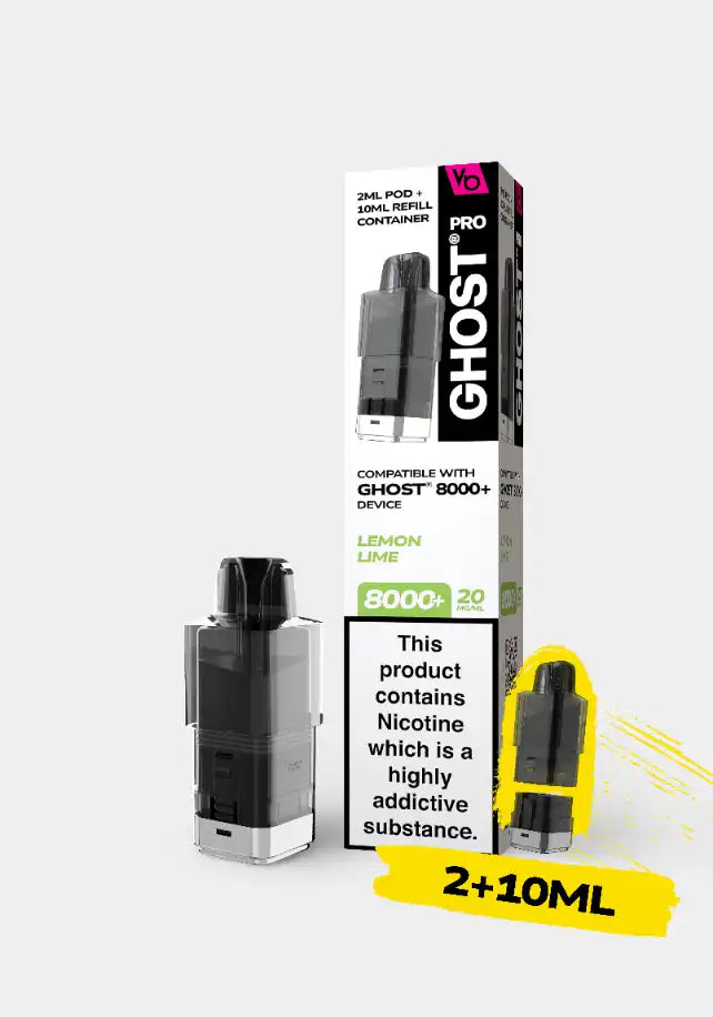 Ghost® 8000+ Prefilled Pods (20mg)