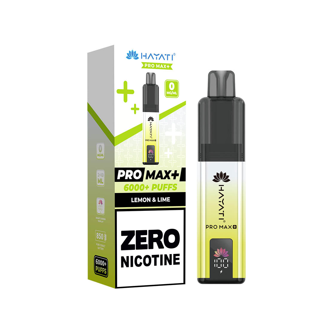 Hayati® Pro Max 6000 Plus Vape Kit ZERO (0mg)