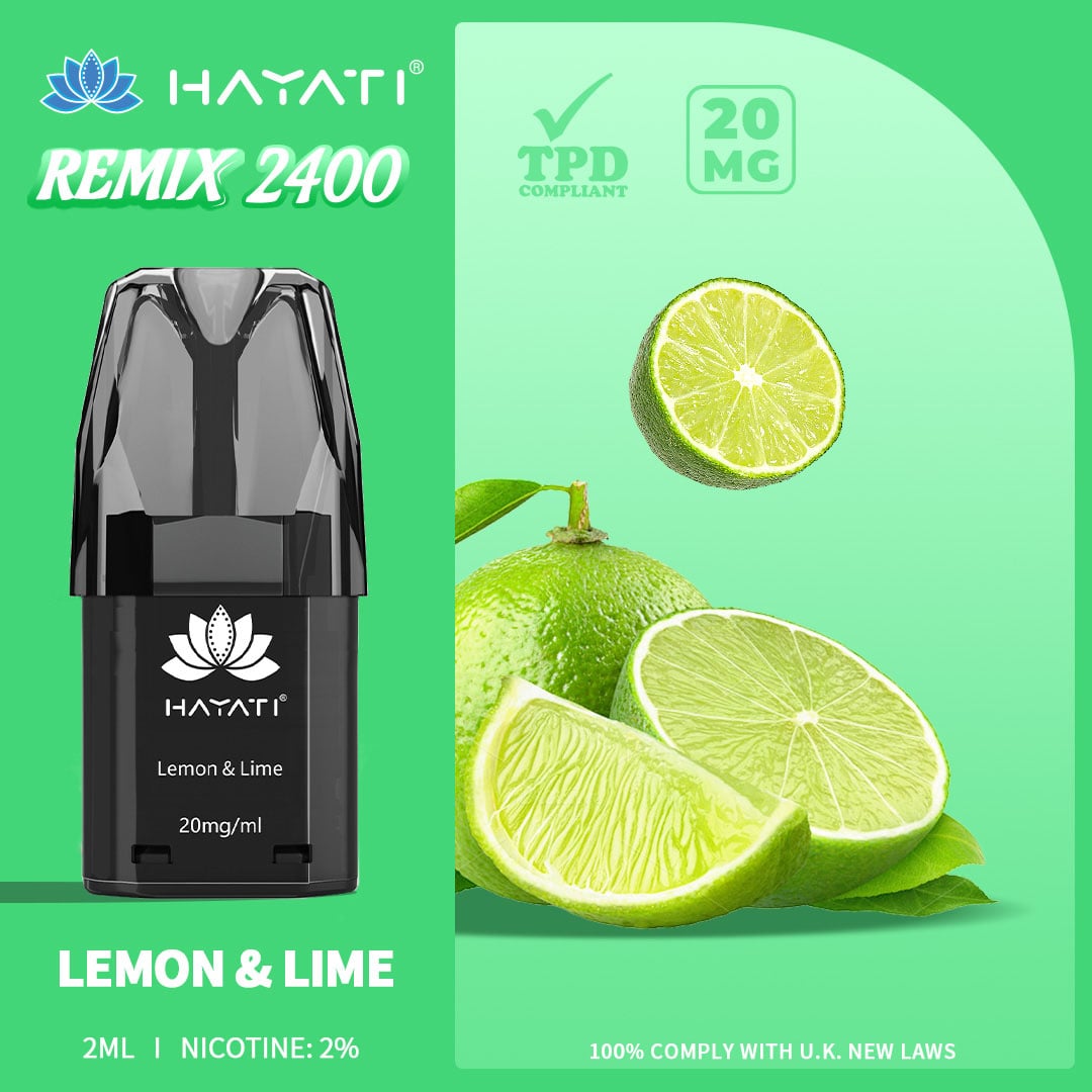 Hayati® Remix 2400 Pods (20mg)