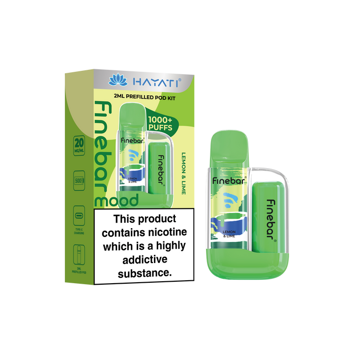 Hayati® Finebar Mood 2ml Prefilled Pod System (20mg)