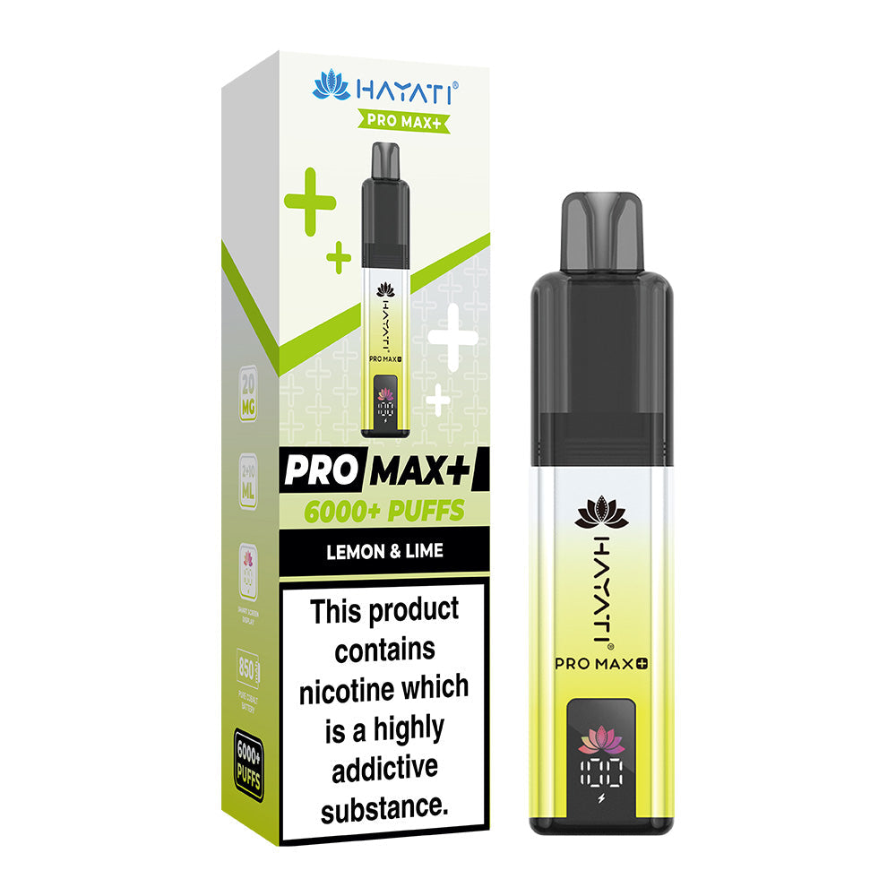 Hayati® Pro Max+ 6000+ Vape Kit (20mg)