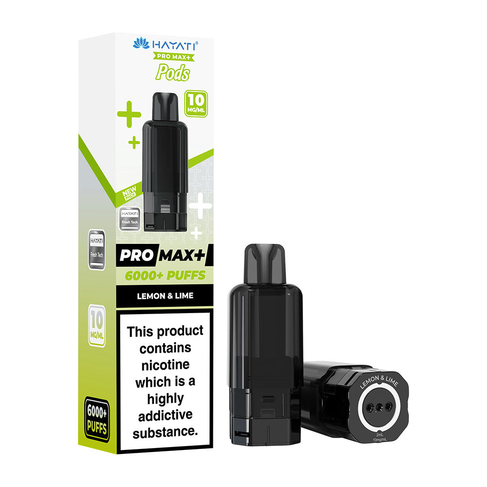Hayati® Pro Max+ 6000+ Pods (10mg)