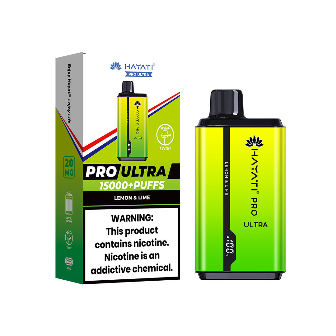 Hayati Pro Ultra 15000+ Puff 0MG