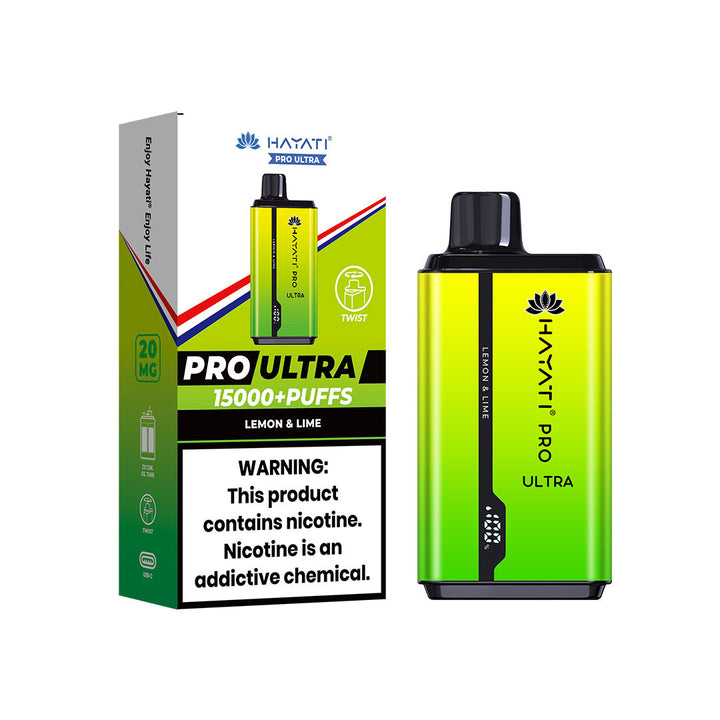 Hayati Pro Ultra 15000+ Puff 0MG