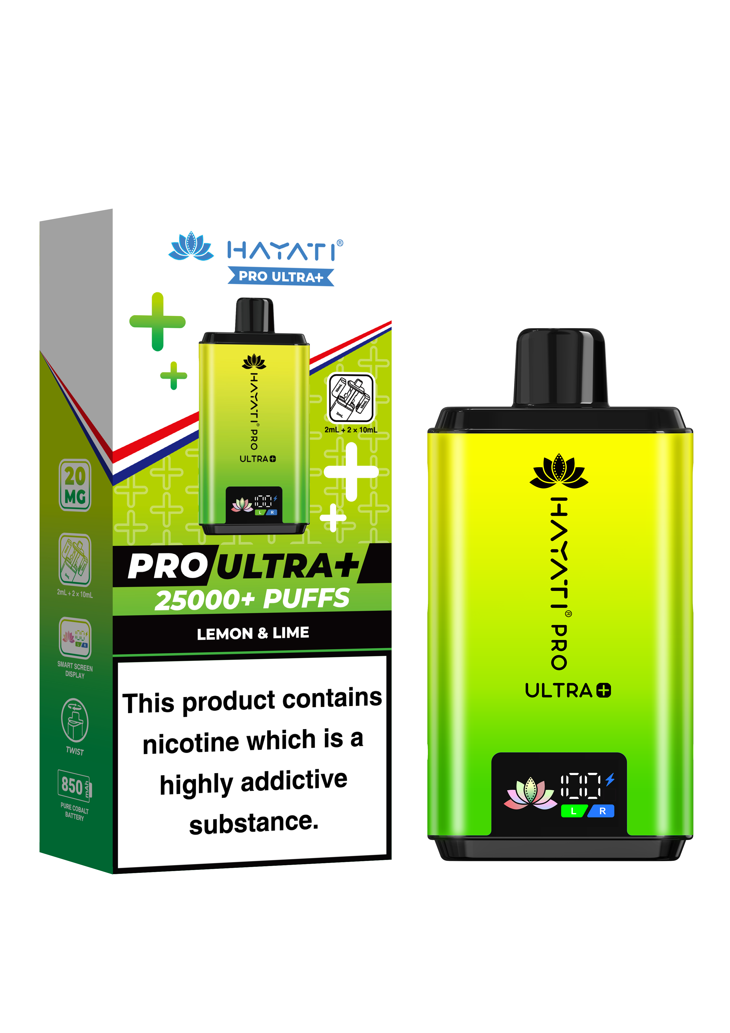 Hayati® Pro Ultra+ Reusable Kit (20mg)