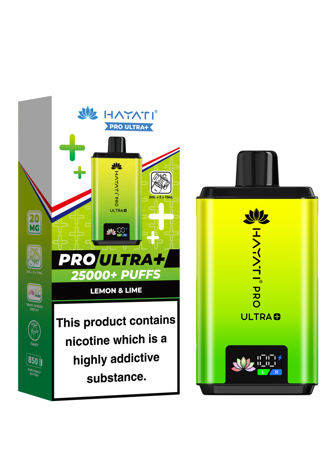 Hayati® Pro Ultra+ Reusable Kit (20mg)