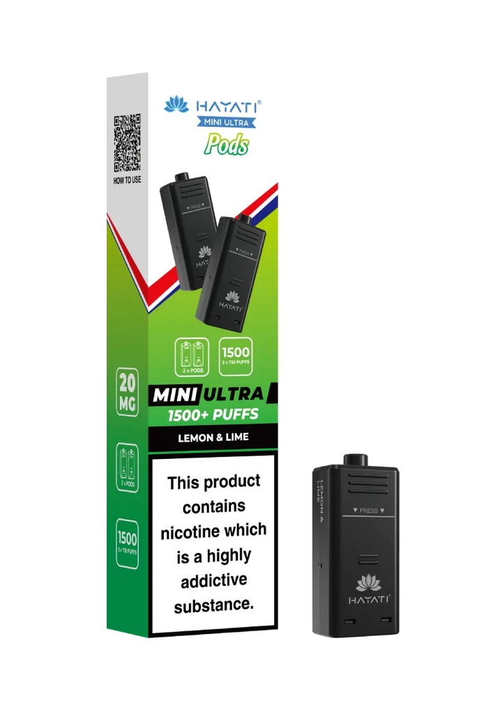 Hayati Mini Ultra 1500 Prefilled Pods