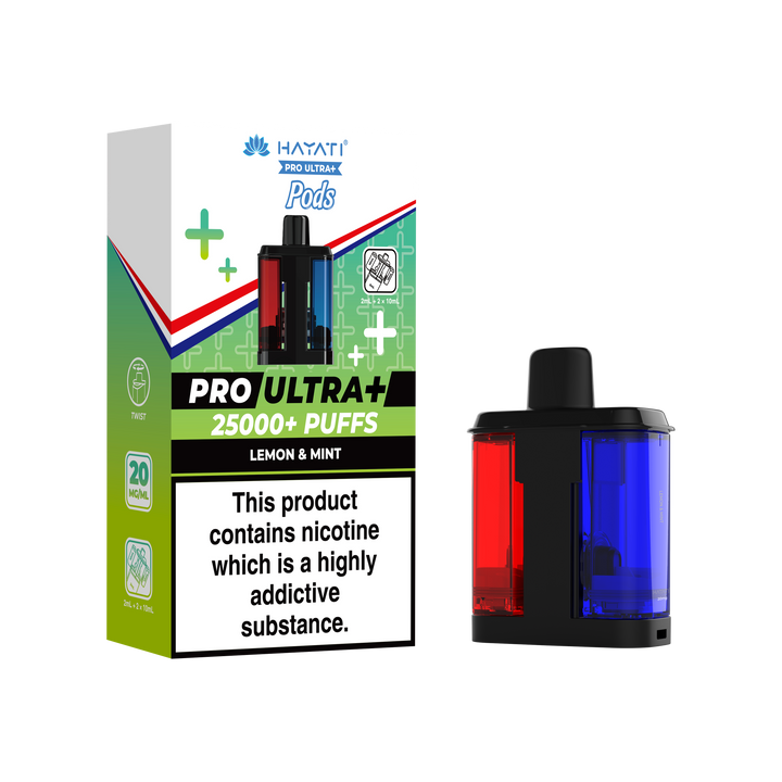 Hayati® Pro Ultra+ 25K Prefilled Pods (20mg)