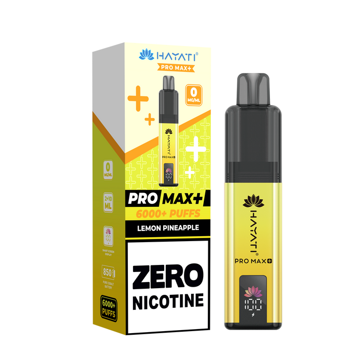 Hayati® Pro Max 6000 Plus Vape Kit ZERO (0mg)