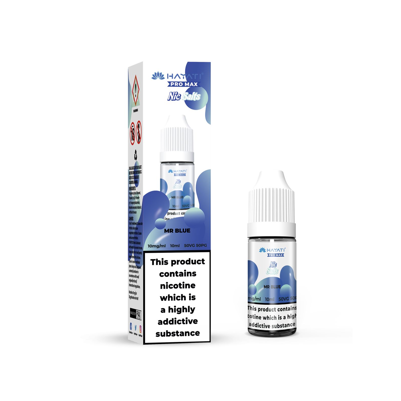 Hayati® Pro Max Nic Salts (20mg)