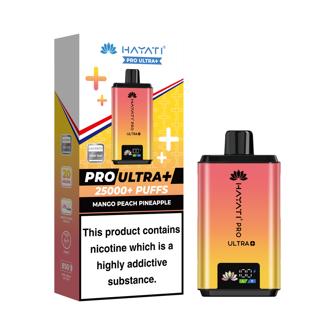 Hayati® Pro Ultra+ Reusable Kit (20mg)